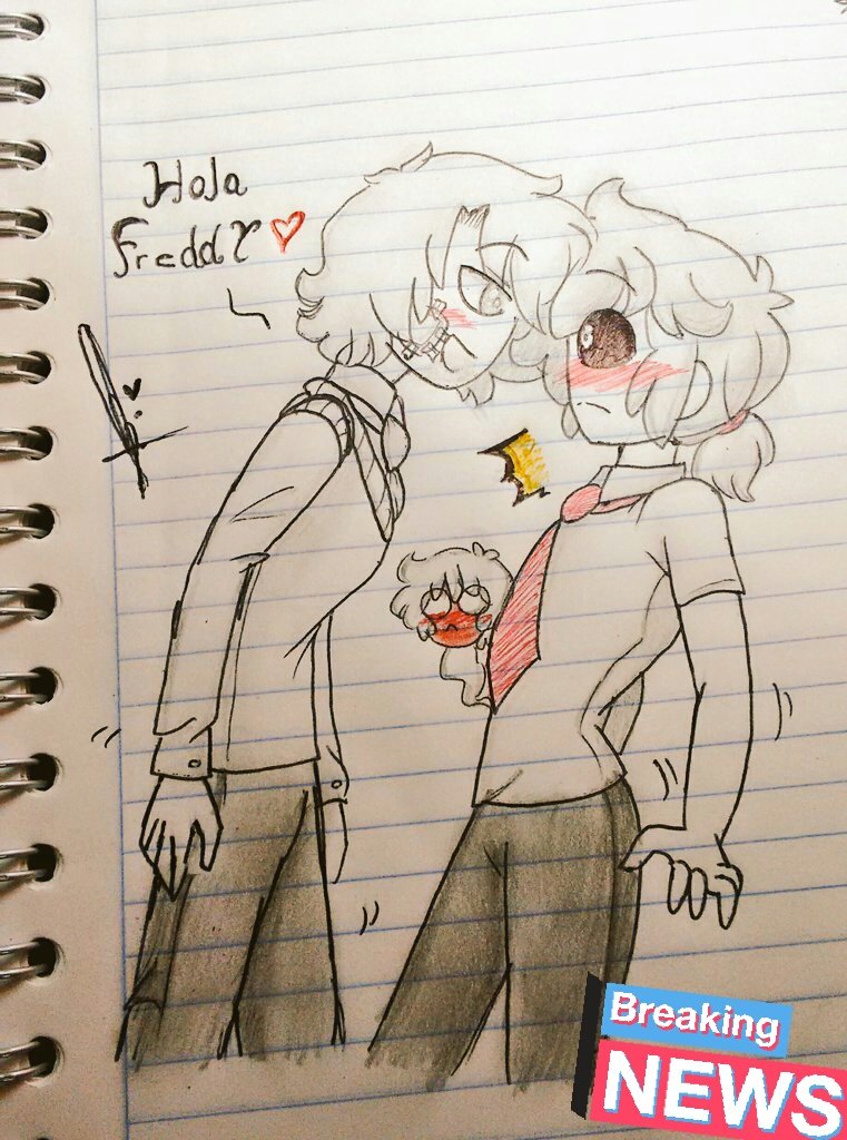 FaritaM58's tweet photo. Dibujo casero (me dio flojera de colorearlo)#FHS #Fnafhs #Golddy #Golfred @edd00chan https://t.co/RWvoVsgpr0