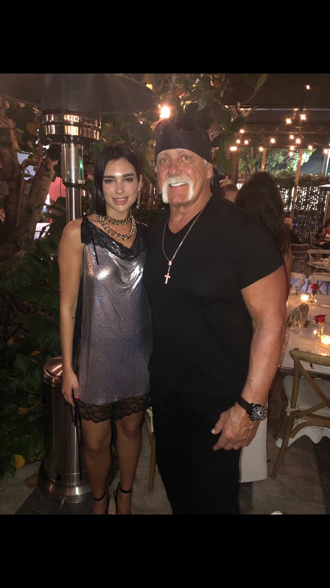 Dua Lipa has a new bodyguard brother,yo Calvin partying with your girl. HH