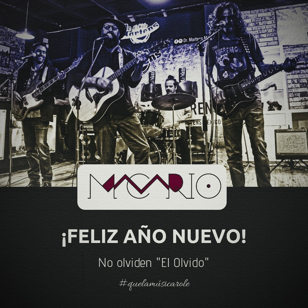 macariorock's tweet photo. ¡Feliz fin de año familia! 😎🤟🏻 Gracias por su valiosa compañía durante este año 2018. ¡Nos vemos muy pronto!

#macariorock #quelamúsicarole 

#teamwork @Kynestesia https://t.co/GeArBdc6zG