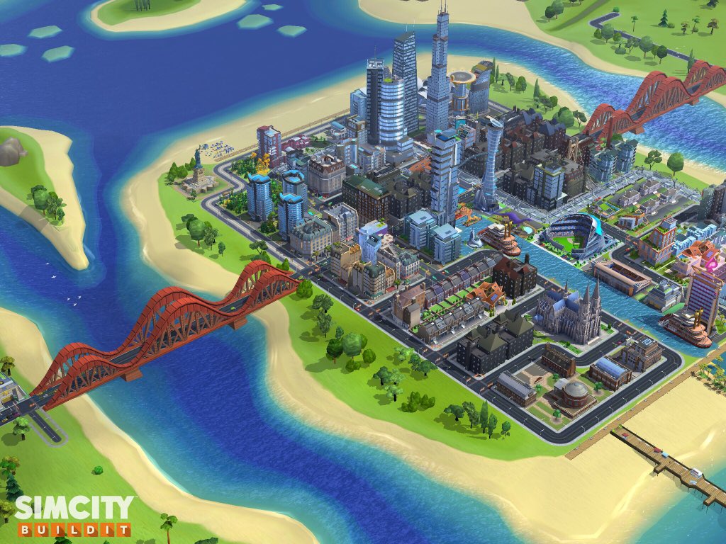 Simcity Buildit Happy New Year Celebrate The Past And Present With Limited Edition New Year S Buildings Available In The Parks Menu For A Limited Time Only T Co Ldhmrkft9q