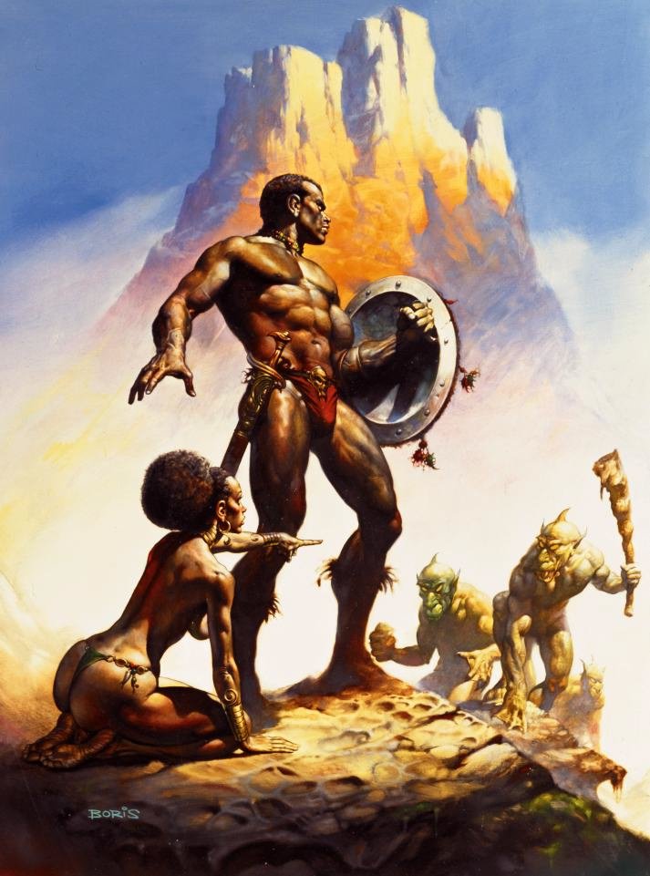 Yogah_of_Yag's tweet image. Boris Vallejo