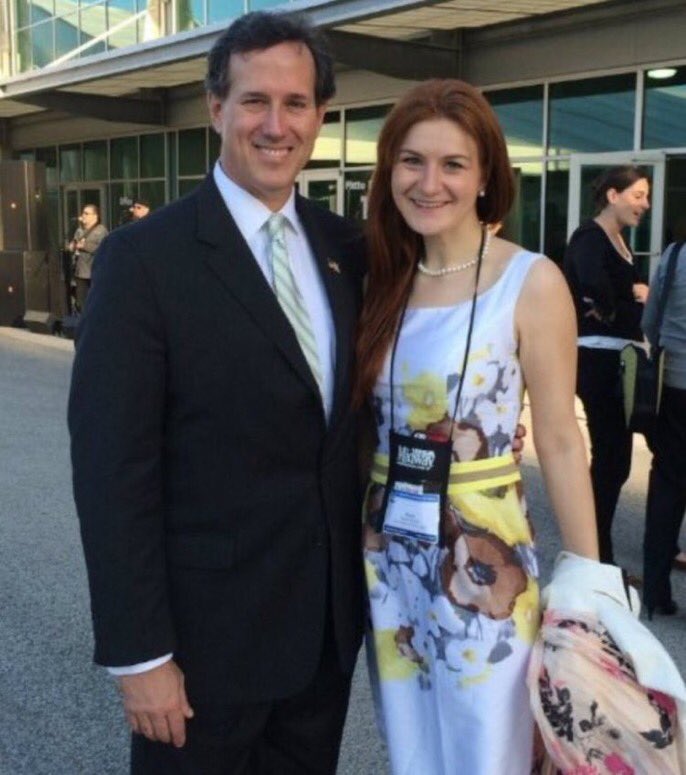 dhbreiding's tweet image. Oh look, it’s @RickSantorum with a Russian spy ... #TreasonWeasel 

#HappyNewYear #AngelsWithFilthySouls
