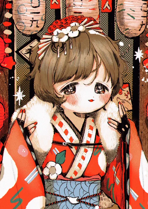 ?描き初めでけた〜
2019年もどうぞよろしくお願いしますっ(。・ω・。)
#もちこ先生の可愛い研究 