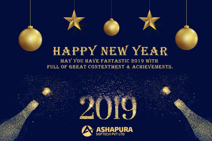 #HappyNewYear2019 
#AshapuraSoftechPvtLtd 

#WebAppDevelopment,  #MobileAppDevelopment, #CRM, #ERP, #WebDesign