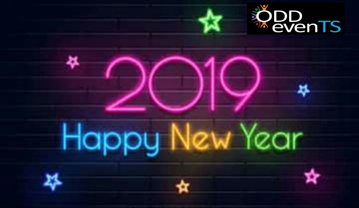 teamoddevents's tweet photo. Happy New Year to our OddFamily hope all of us have a bright 2019.
#oddfamily
#oddevents
#thatshiwedoit
#teamwork
#teamoddevents https://t.co/d8bspFThJj