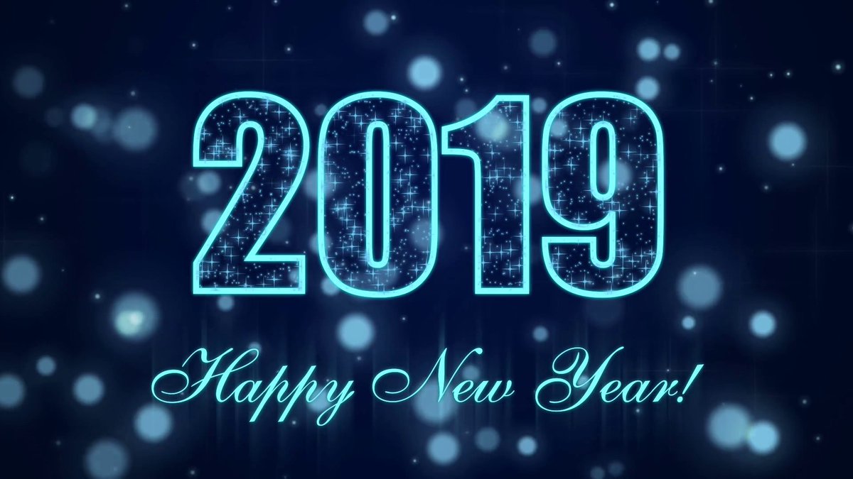 💥💥💥🥳  ** HAPPY NEW YEAR **  🎊 🎉💥💥💥 
From us to you, we wish you a great 2019!