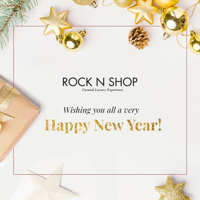 #Happy2019 from all of us at RockNshop ⚡️💥