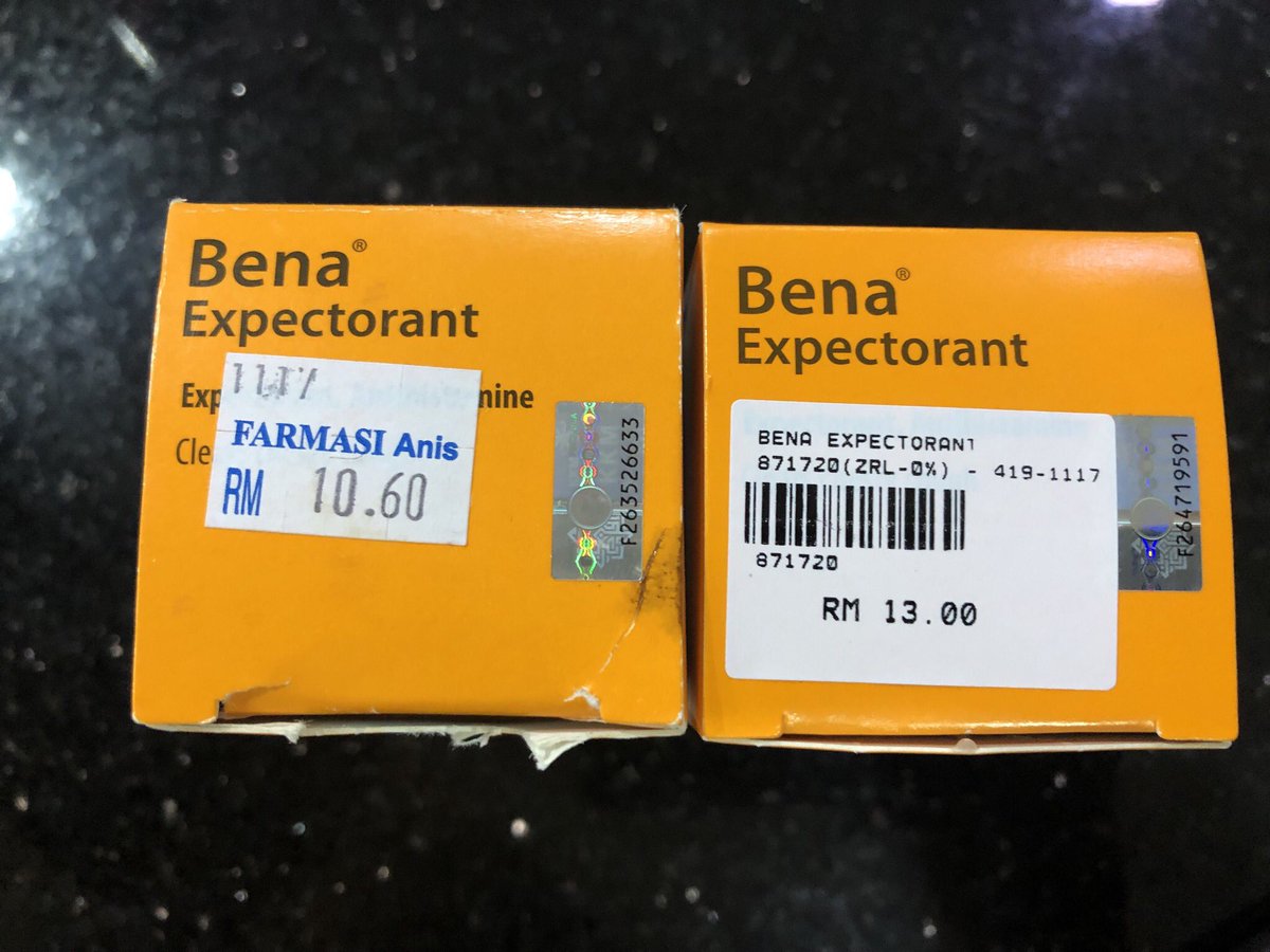 Bena expectorant