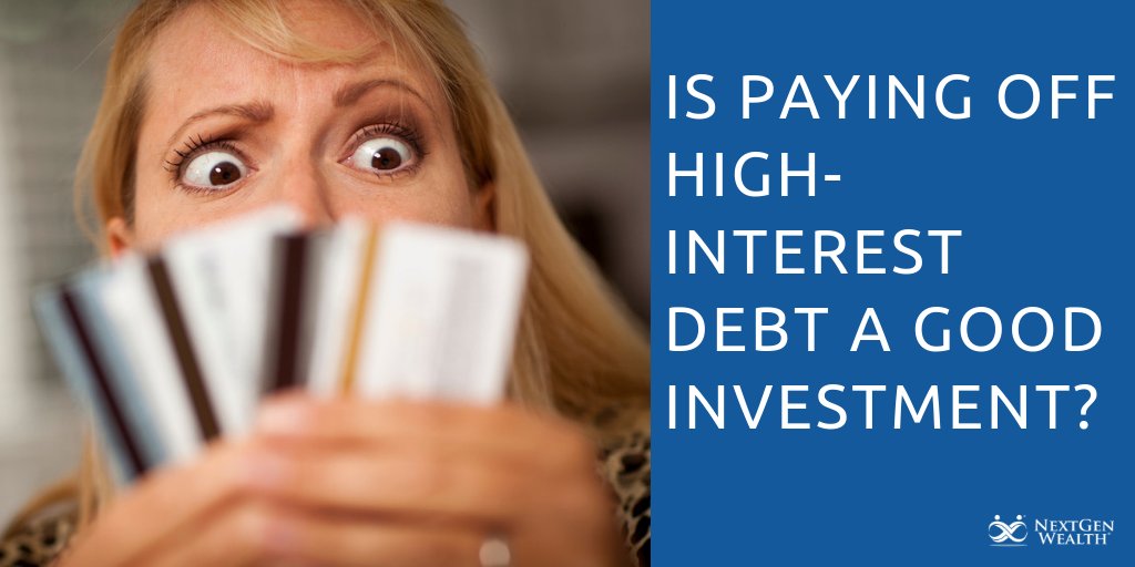 HelenaTrottier's tweet photo. Have you ever wondered if paying off your high-interest debt was a good investment? This post shows you why it might just be the best investment you can make.  https://t.co/8CxK21uxGp @Clint_NextGen https://t.co/4WWXXj6R76