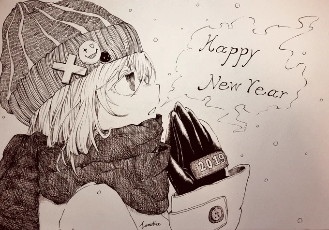#2019年 
明けましておめでとうございます。
今年も宜しくお願いします。 