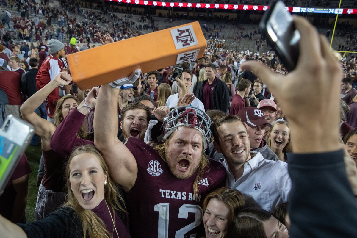 TAMU's tweet photo. Going into 2019 like... https://t.co/v6sTLGSVOH