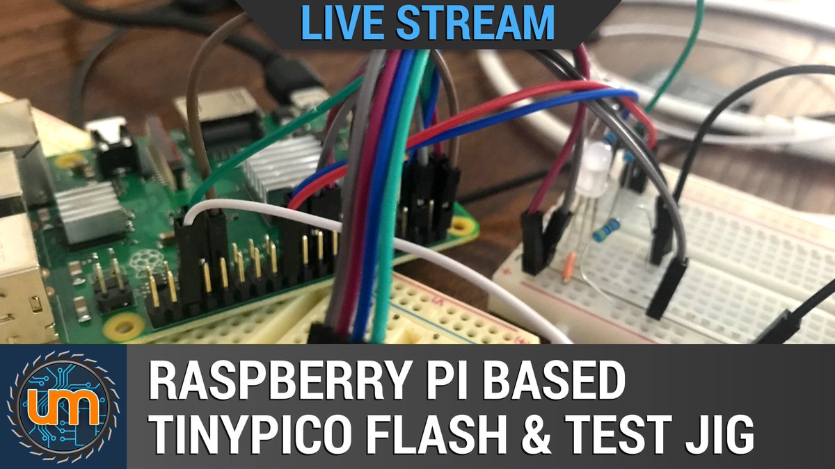 I’ve decided to #livestream .. Raspberry Pi based #TinyPICO Flash &amp; Test jig
Wed Jan 2nd, 7:00am (GMT+11) - New years day for most of you!
youtube.com/watch?v=BTEu7P…
#maker #electronics #youtube #raspberrypi #python #testing