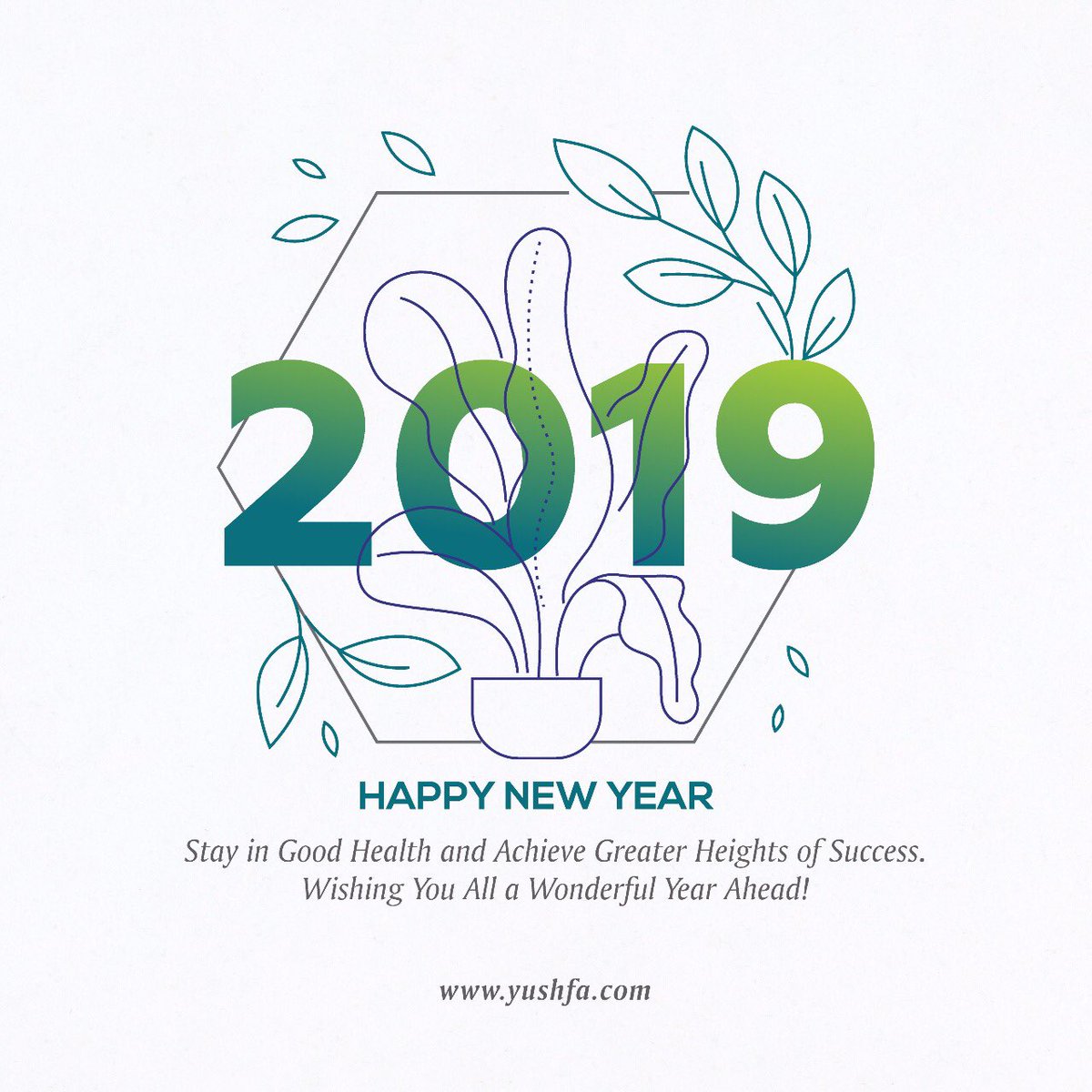 YushfaHerbals Family wishes everyone a very happy, prosperous and ‘fit’ New Year 2019. Don’t forget to call, text or whatsapp us at 9212660583 for any type of consultation. #YushfaHerbals serving since 1941. #HappyNewYear #Happy2019 #Happy_New_Year_2019 #Happy_New_Year