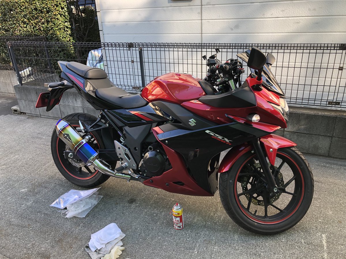 Gsx250rマフラー Gsx250rマフラー