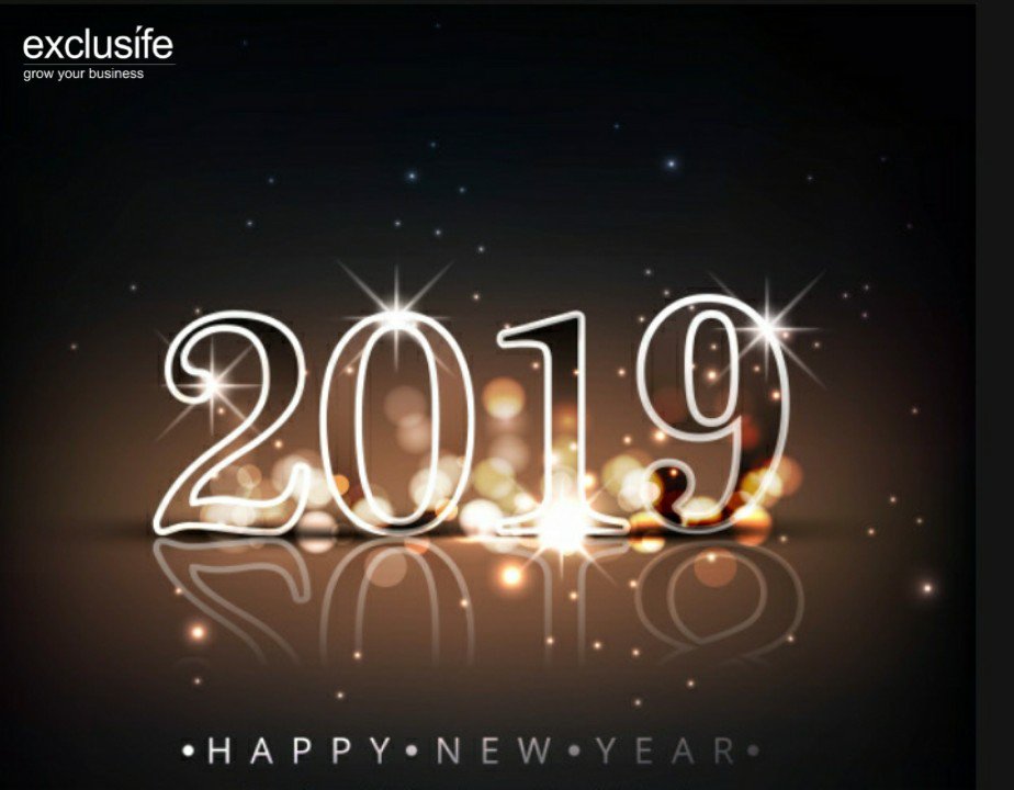 ExclusifeWorld's tweet photo. Happy New Year!

#HappyNewYear2019 #Happy2019 https://t.co/9D2LmSbNGk