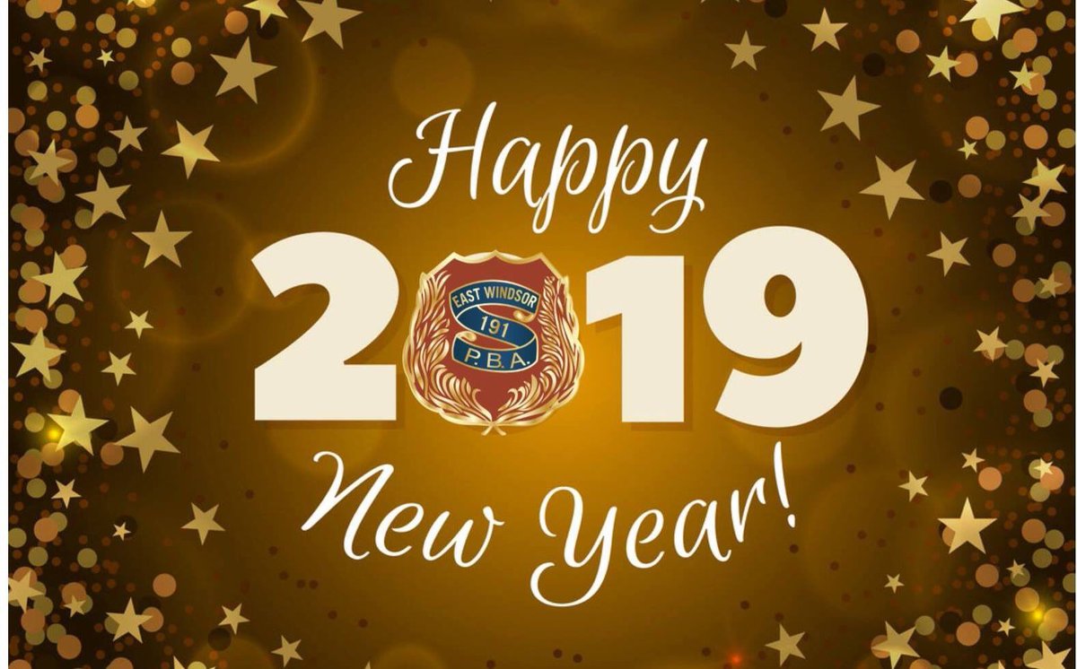 ewpba191's tweet photo. Happy New Year from the members of the East Windsor PBA. Have safe, happy and healthy 2019! https://t.co/boX7GtIcHD
