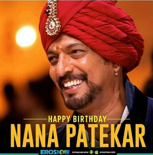 Happy birthday Nana patekar 