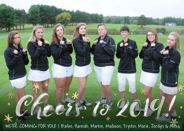 StoutWGolf's tweet photo. We left a lot of business unfinished in 2018. So get ready, 2019! #WeAreComingForYou!! Happy New Year, everybody! From your #BleedBlue crew! #TheStoutWay https://t.co/bzg5pJ9qLw