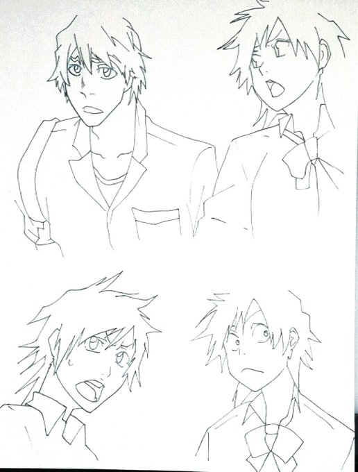 BLEACHの模写その2です～ 