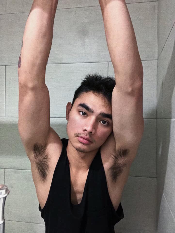 “The best kili kili in town. #bagets #jakol #libog #titi #pinoy #armpit” .