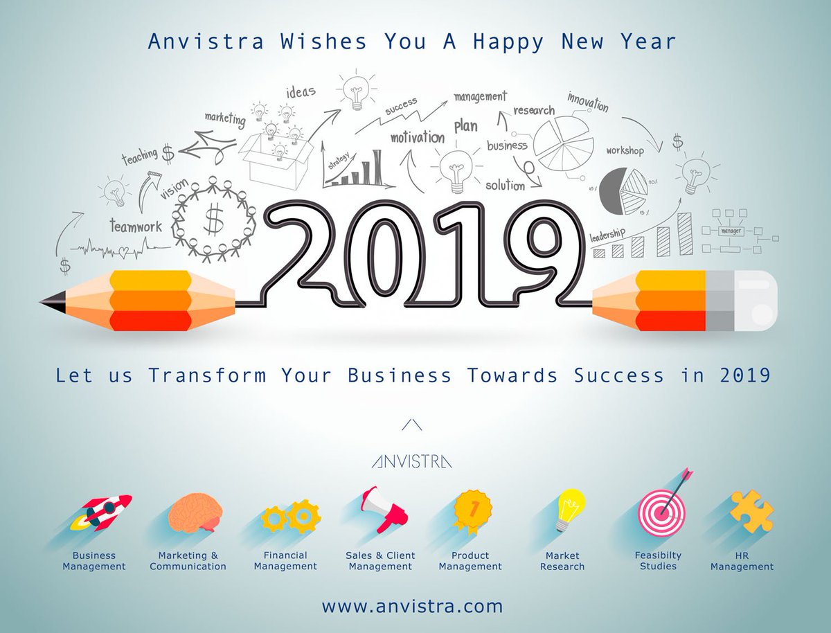 anvistra's tweet photo. Anvistra Wishes You A #HappyNewYear2019
Let us Transform your Business towards Success in 2019
Call +971507310866 Email info@anvistra.com 
https://t.co/AtDpZg5Dvw 
#NewYears2019 #NewYear2019 #HappyNewYear #dubai #mydubai #business #sales #revenue #marketing #Happy_New_Year_2019 https://t.co/AqIUcd7YiE