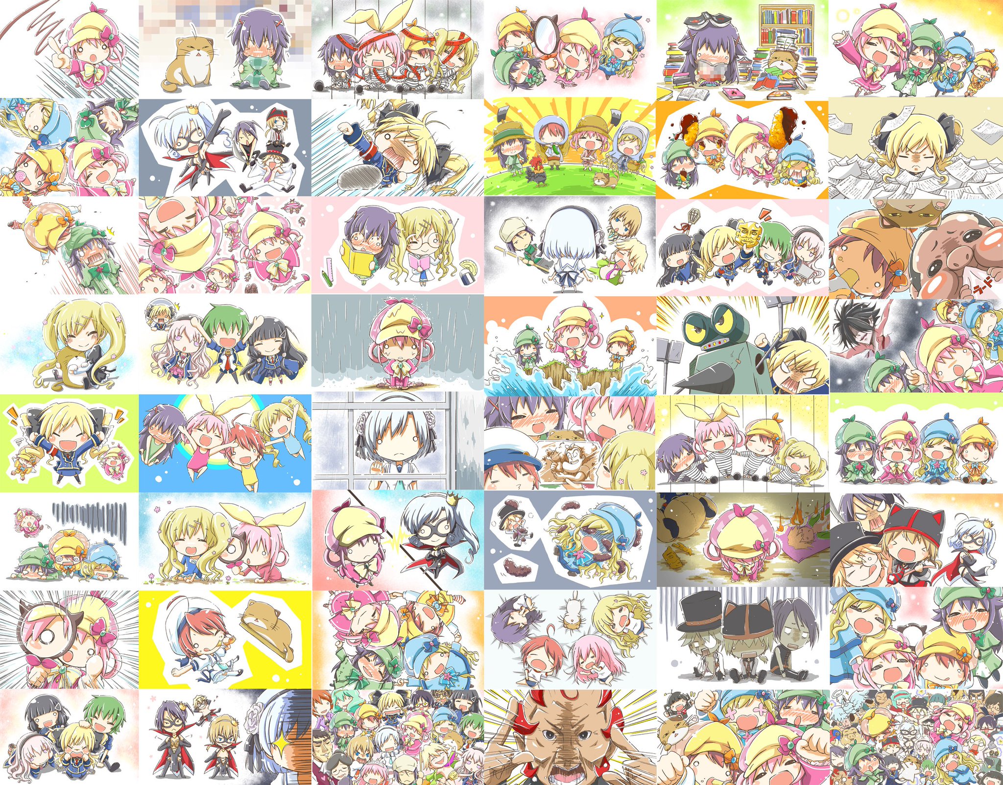 西あすか 昨日放送された 探偵オペラ ミルキィホームズ サイコの挨拶 の提供バックイラストを描かせていただきました 10年10月にスタートした第一期からサイコまで提供バックイラストを担当させていただけて本当に光栄です