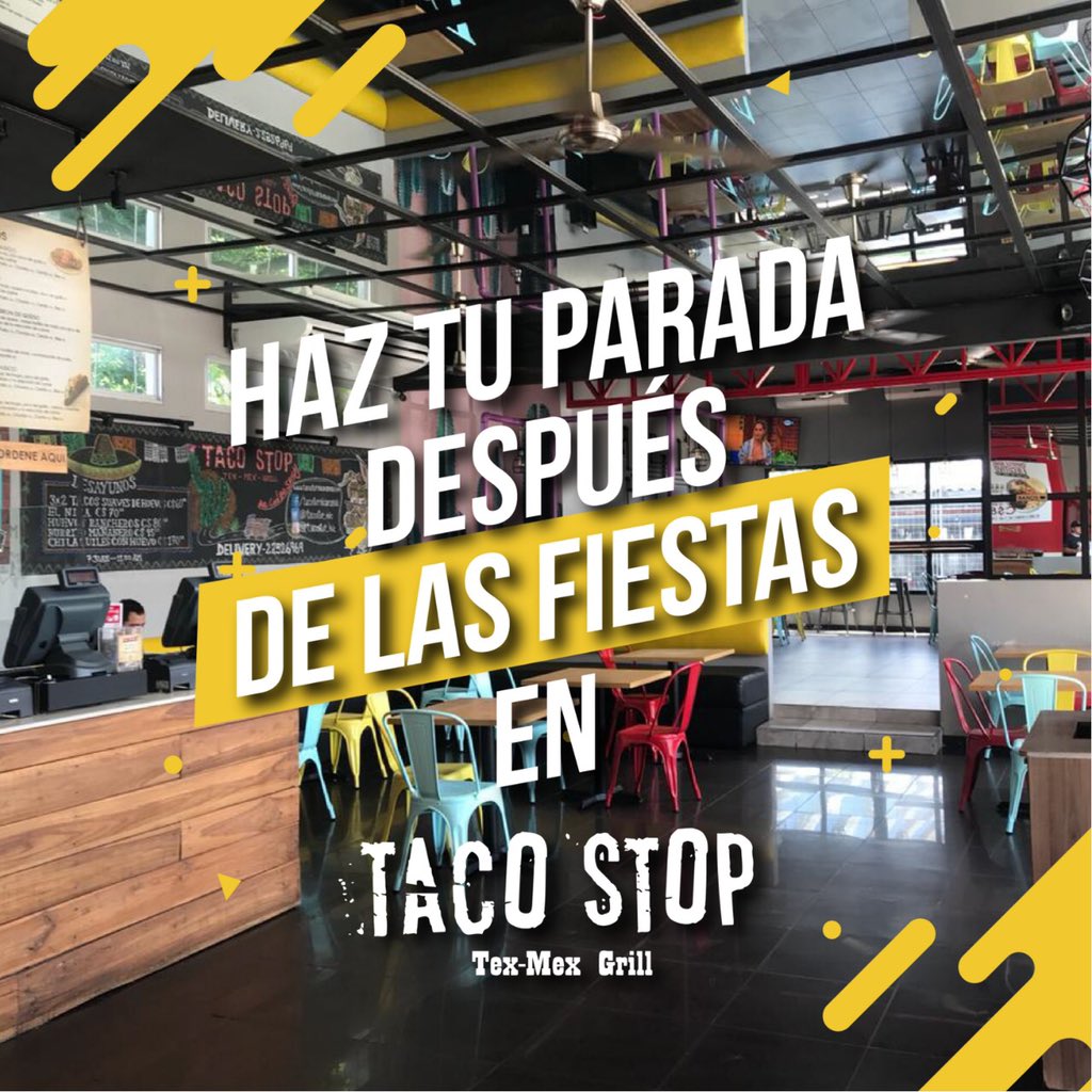 TacoStop_nic's tweet photo. Feliz año! Te esperamos hasta las 5Am https://t.co/AyHvEBvRLB