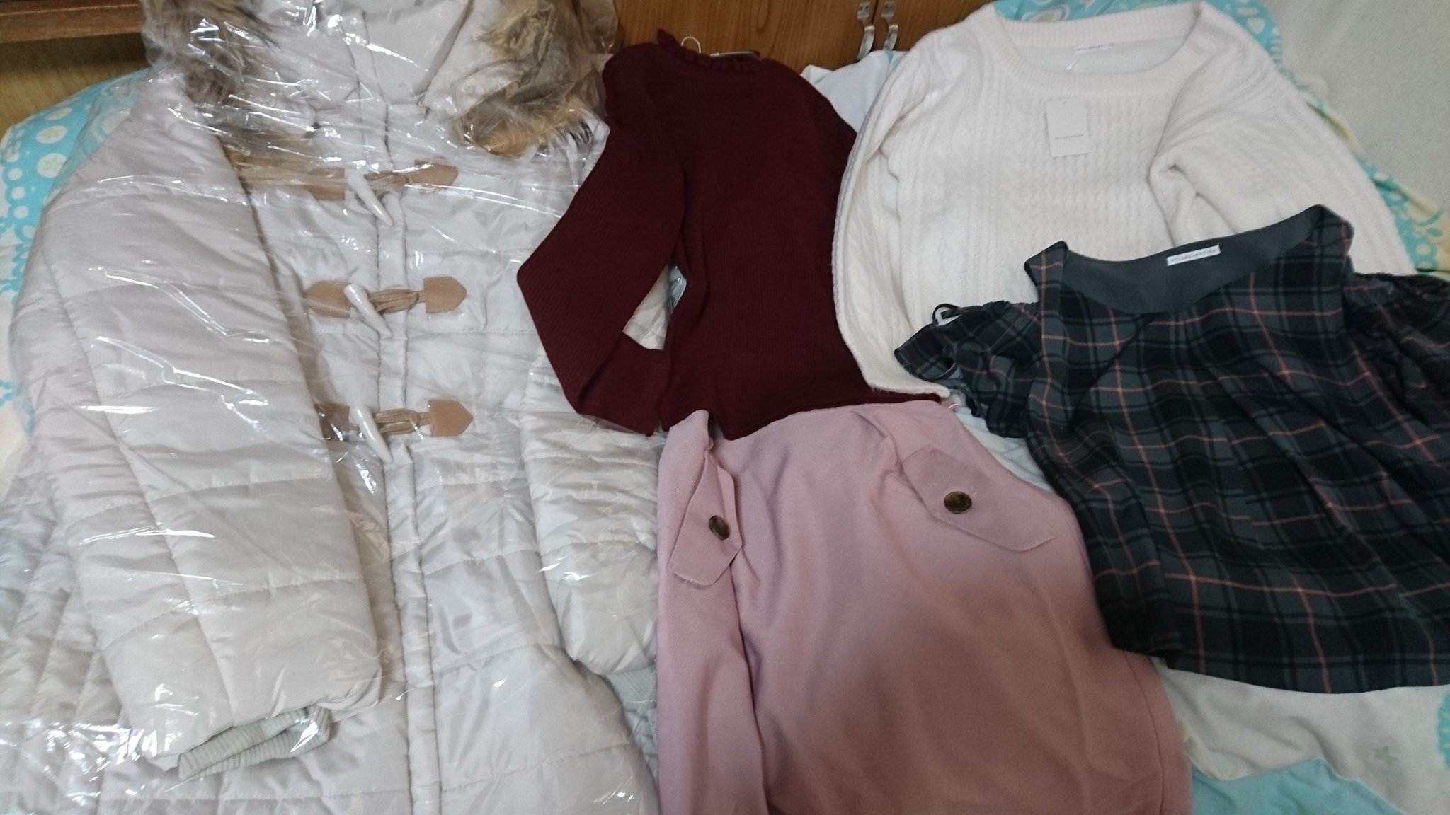 画像 ウィルセレクション福袋ネタバレダウンロングコート ニット 2 カットソー スカートダウン持ってなかったから嬉しい T Co Us7n4dn7r まとめダネ