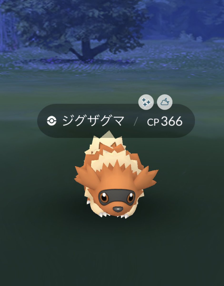 小野沢裕貴 Pa Twitter ジグザグマの色違いキター ポケモンgo ホウエンイベント T Co Juswixno7f Twitter