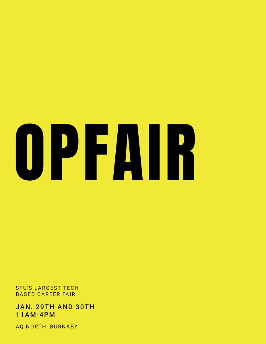 OpFairSFU tweet picture