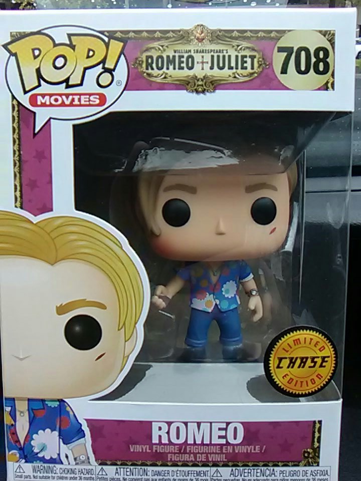Went to local B&N at lunch and found him!! Only one left. #Funko #popaddict #romeo #juliet #Chase #stickersquad