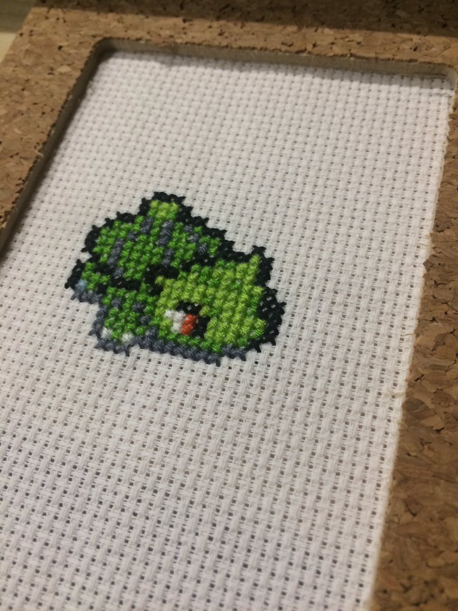 f_finalstitch's tweet photo. the original starters! I found this cute little trio frame during a shopping trip once and I immediately had an idea to do starters in them so here’s the Kanto region starters 💚❤️💙
still have to iron them then I’ll post more!

#pokemon #crossstitch #xstitch #nintendo https://t.co/iNBAAXJeJc