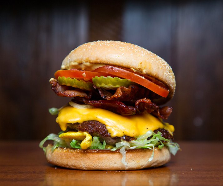 When your subject is definitely drool-worthy. 😋  Tap to learn more about our project with <a href="/KillerBurger/">Killer Burger</a>. bit.ly/100Seven_kille…