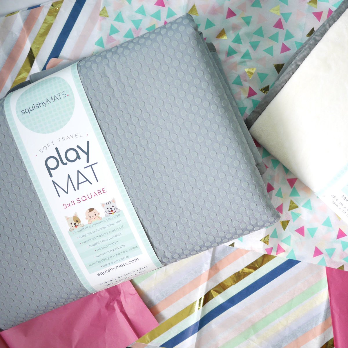 squishymats's tweet photo. “Thank you so much for giving my baby an opportunity to have a Squishy Mat. I have four children and have tried many types of floor mats, clothes, and blankets for tummy time. This is the only mat that is super soft and also stays in place.” - Ashley R.

Thank you, Ashley! https://t.co/JGxb1odeQP
