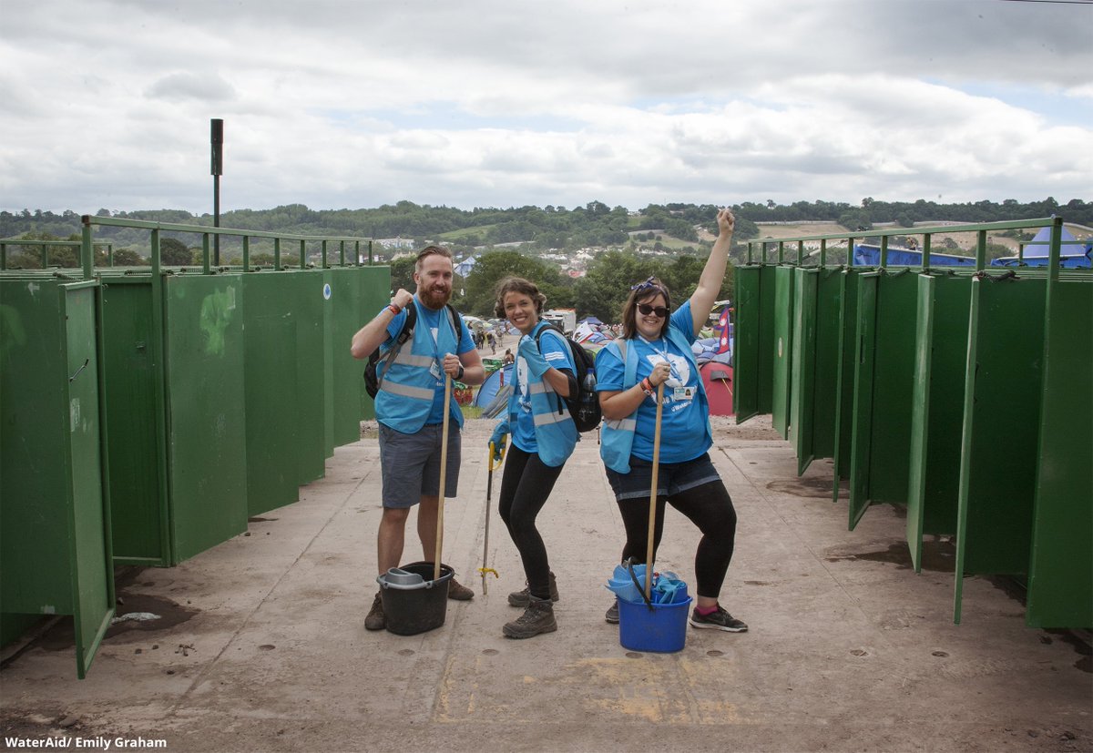 Our @GlastoFest volunteer places are NOW OPEN! 

We're looking for passionate, energetic volunteers to represent us, inspire others to support us and deliver vital services come rain or shine.

See roles and apply here 👉 watera.id/2PkZGtF

#volunteer #glastonbury2019