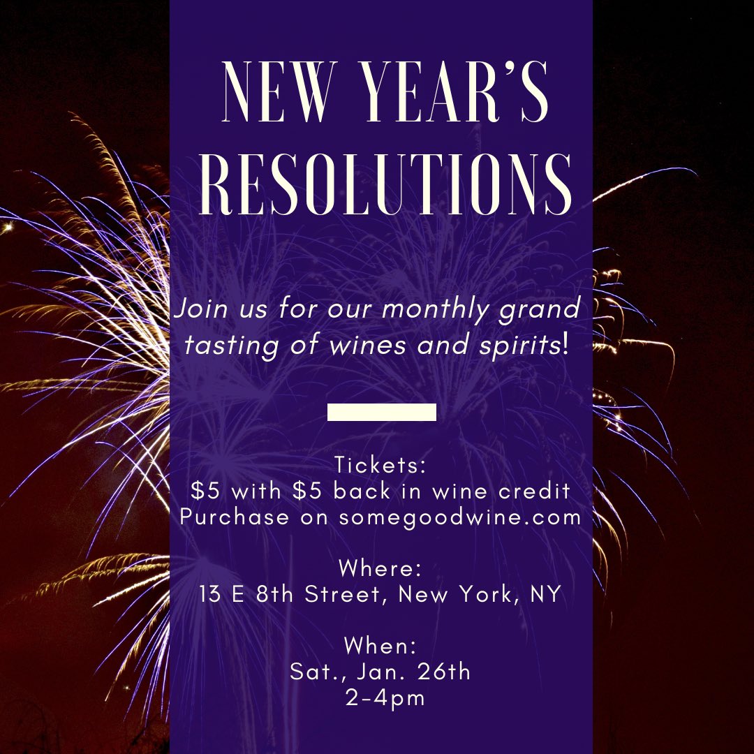 SomeGoodWine's tweet photo. Make your resolution to drink and buy local! https://t.co/ljgo9p5TbP https://t.co/UVUMroMONK