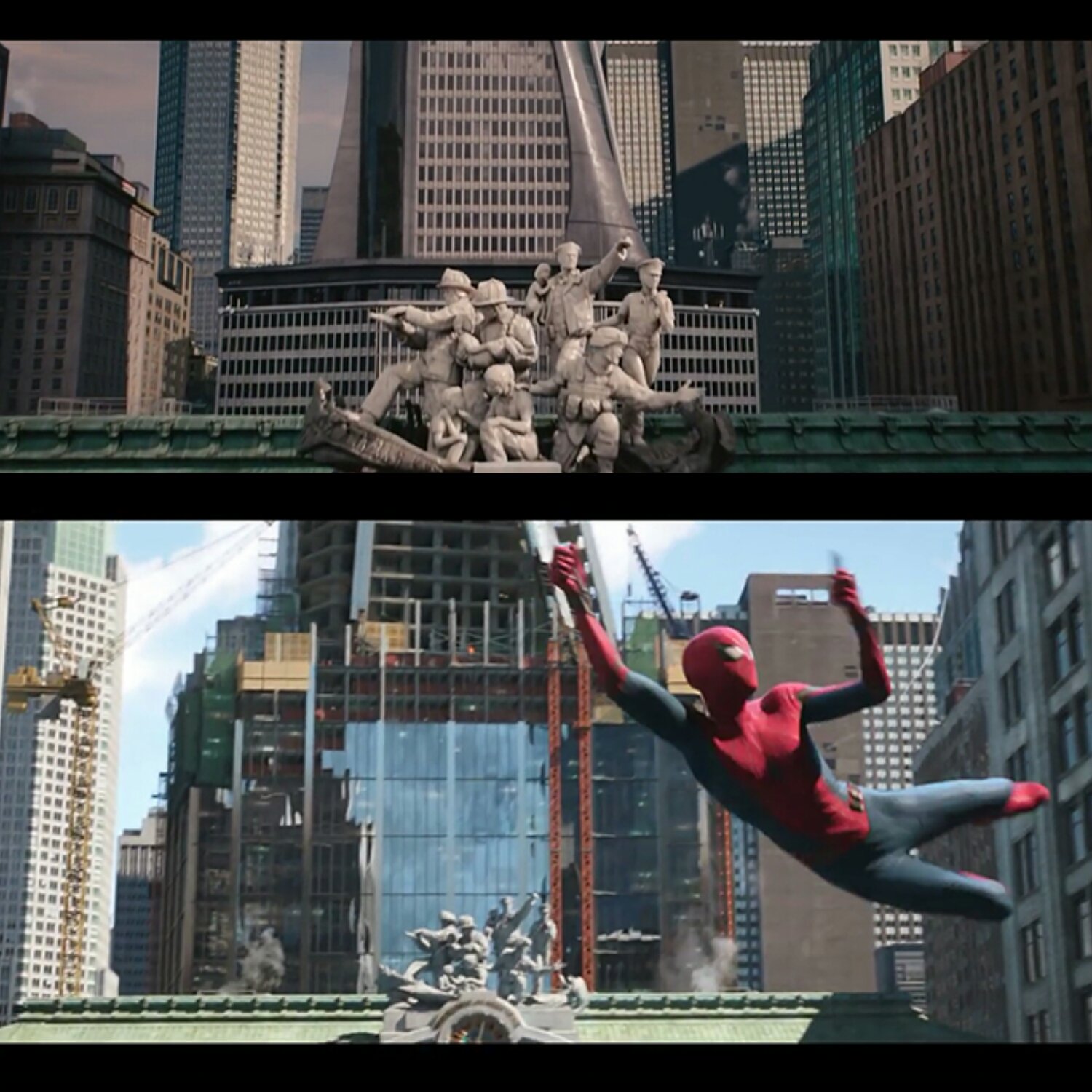 Taran Stark on Twitter: "avengers tower under construction is giving me major SPIDER-MAN ps4 vibes! it's becoming the oscorp tower? https://t.co/Y9JqPf5LpA" / Twitter