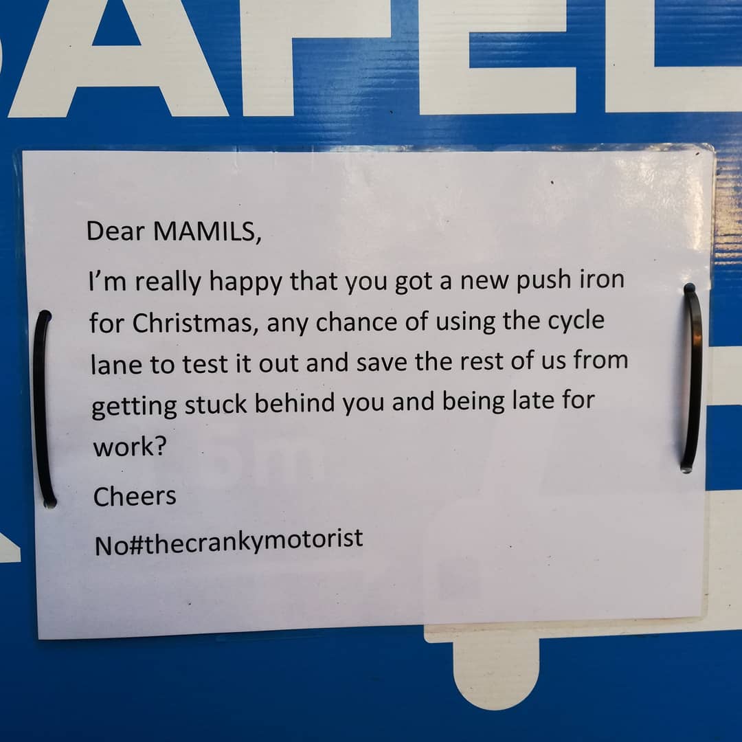 #Kudos to <a href="/Cumbriapolice/">Cumbria Police</a> for responding to the vandalism of this sign on the A591 nr #ambleside recently by DOUBLING the number of "pass cyclists safely" signs on this section of my commute! Nice one, thanks.

#opclosepass <a href="/KendalCycleClub/">Kendal Cycle Club</a> #cycling #cyclist <a href="/gazettenewsdesk/">Westmorland Gazette</a>