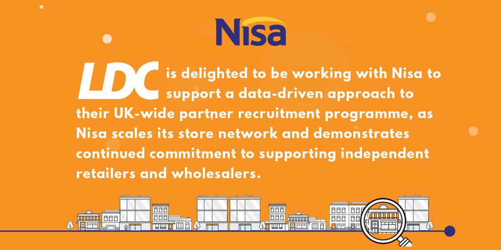 LDC is excited to announce we will be proving insights for @NisaRetail as they continue to grow across the UK

#data #analytics #retail #convenience #datadrivengrowth