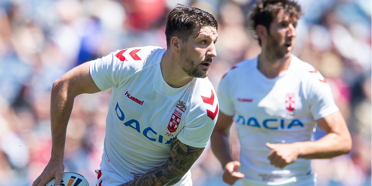 WarringtonRLFC's tweet photo. ✍️ We are delighted to confirm the big-news signing of England international @garethwiddop from @NRL_Dragons on a three-year-deal as of the 2020 season 😀

Full story 👉 https://t.co/nRCijbzdXL

#widdop2020 https://t.co/SRGFwR8cHI