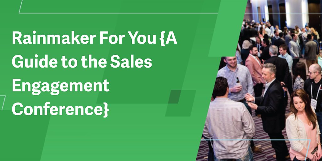 Salesloft's tweet image. Regardless of your title, role, tech stack, or interests, #Rainmaker19 has something for you to learn from.

Grab a friend and meet us in Atlanta on March 11th-13th.

Here's what you can expect: Sal.es/RainmakerGuide #sales #salesengagement #saleslove