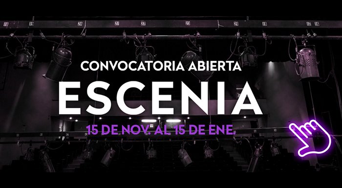 CulturaUdG's tweet photo. ¡HOY ÚLTIMO DÍA! 🚨⚠⏰👨‍💻
🎭Si quieres que tu proyecto de #ArtesEscénicas se presente en el primer semestre del 2019, tienes que ingresar a #ESCENIA hoy mismo.
 https://t.co/veSKdXIpHR 
@ArtesEsceUDG @DaniYoff @Conjuntodeartes  @teatrodiana @Maluisamelen  @Lozadaigor https://t.co/xcqgzOw8wl