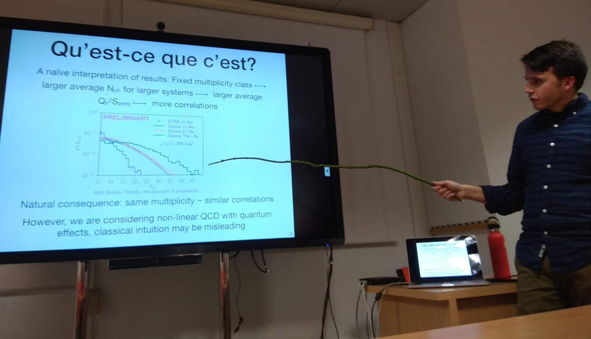 thermalization's tweet image. Mark Mace @MarkFMace @uniofjyvaskyla seminar @IGFAE_HEP on Multiparticle correlations from the Color Glass Condensate #InitialState #ColorGlassCondensate #SmallSystems