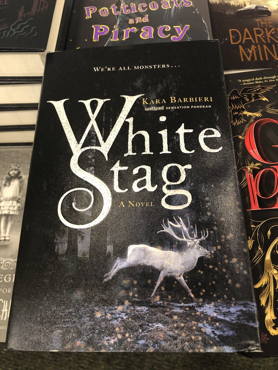sammipott's tweet photo. I get so excited about seeing @wattpad authors books on the shelves, it makes me feel so proud✨💕 #after #whitestag #seventhborn #lightasafeather https://t.co/9Ph1Cdkubk