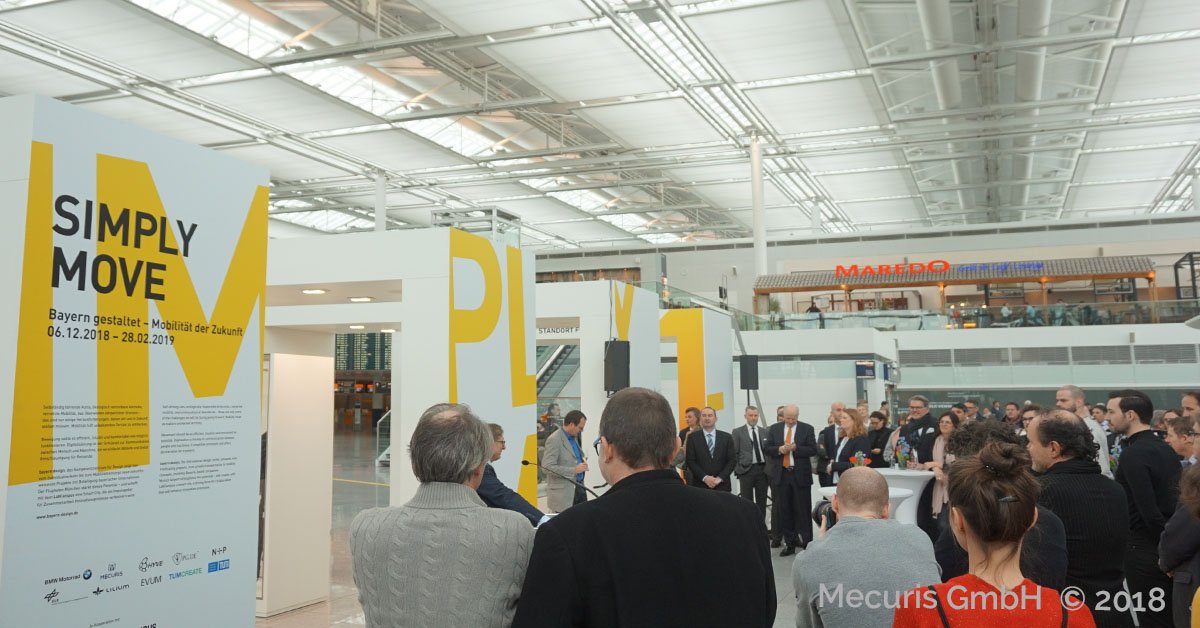 mecuris's tweet photo. From today onwards we exhibit some of our products at the "Simply Move" exhibition at Airport Munich in terminal 2.

The exhibition shows innovative design products made in Bavaria and is still open until 28.02.2019.

#bayerndesign #youcreate #mecuris #3ddesign #3dprinting https://t.co/Dde2CBe8Wp