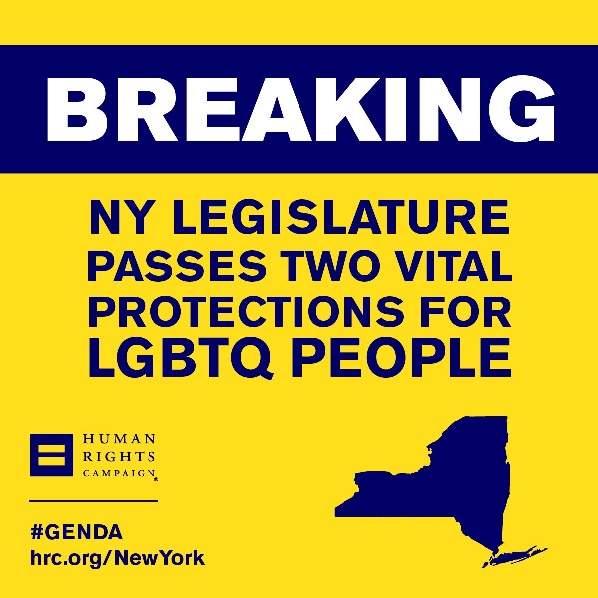 New York Passed Two Vital LGBTQ Bills
