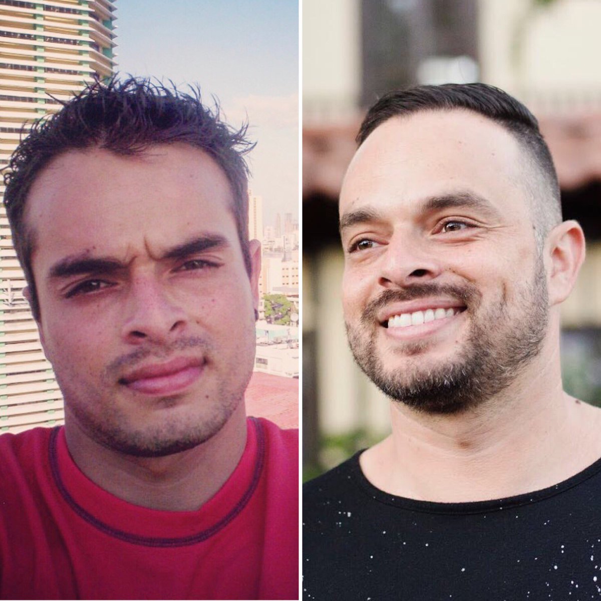 andresajeno's tweet photo. Me encontré un par de fotos de hace 10 años 😰, y como no sabía cuál subir para el challenge, subí las dos 🙈 #10yearchallenge #choverga https://t.co/wGlsrsH1Vi