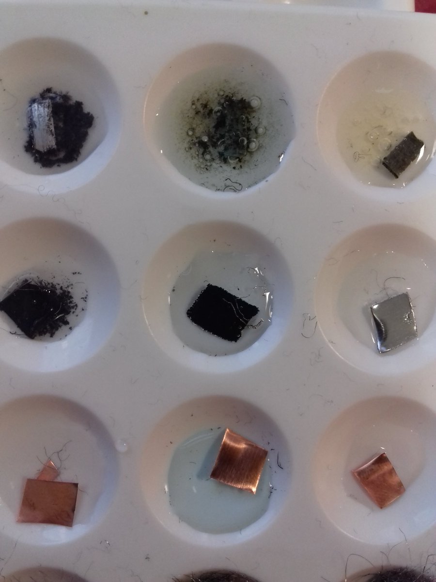 BHBSscience's tweet image. Displacement reactions. Does this count as #microscalechem ?
@UncleBo80053383