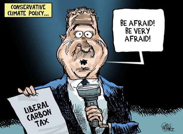 @SANDRAYYCNW @DianeMariePosts Even the political cartoonists can see the #CPC haven't changed their campaigning strategy since the last election! The centrepiece of the #CPC 's, past and present, narrative/messaging is #FearMongering :-(
#cdnPoli #climatechange