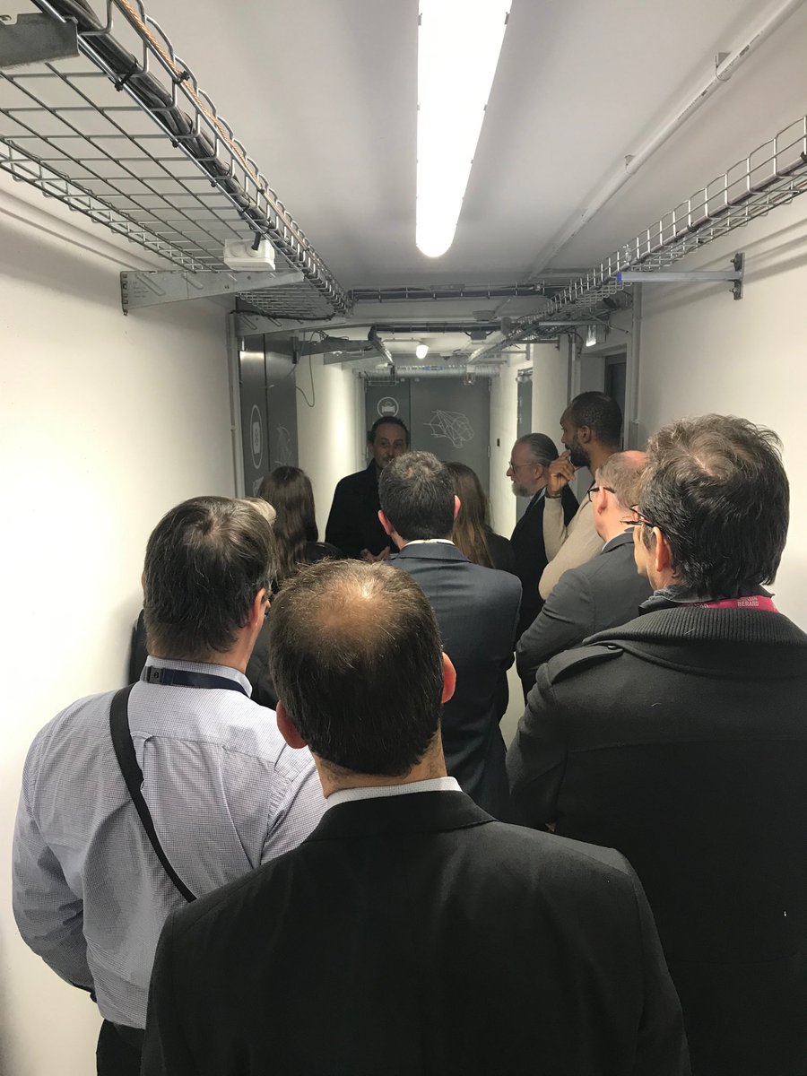 On commence les visites de Rock. #Datacenter #Lyon ⁦@Jaguar_Network⁩ ⁦<a href="/DCforDATA/">DCforDATA</a>⁩